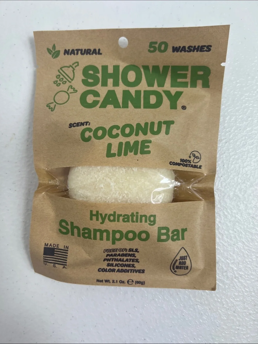Shower Candy Solid Shampoo Bundle of 3 - Various scents NIP